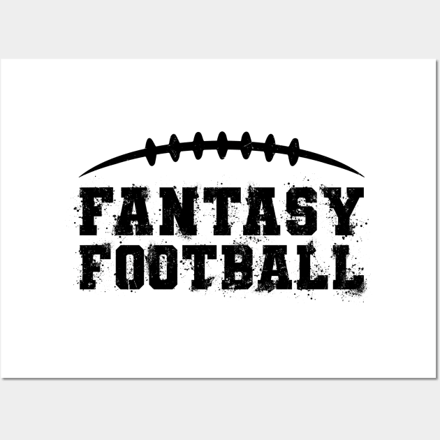 Fantasy Football Wall Art by NuttyShirt